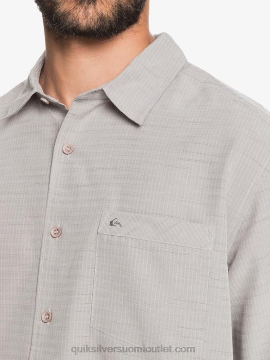 Quiksilver D6JJ1301 miehet piikiviharmaa centinella Waterman centinela premium ryppyjä ehkäisevä paita