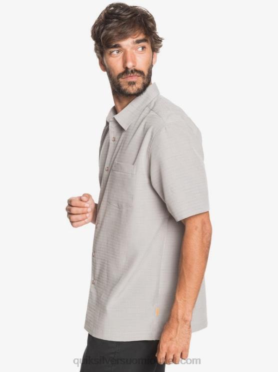Quiksilver D6JJ1301 miehet piikiviharmaa centinella Waterman centinela premium ryppyjä ehkäisevä paita