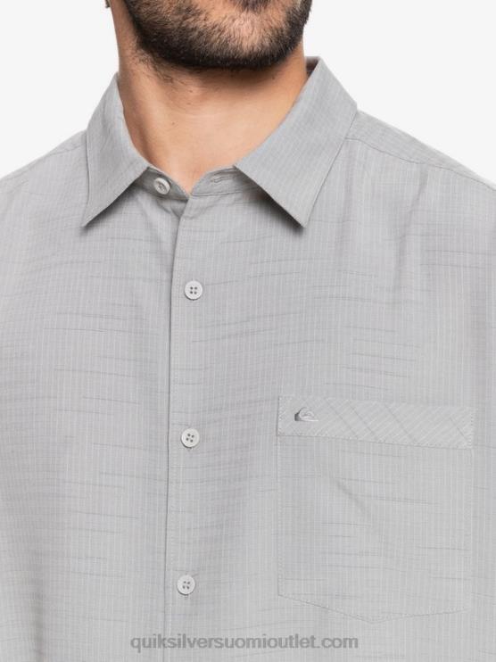 Quiksilver D6JJ1301 miehet piikiviharmaa centinella Waterman centinela premium ryppyjä ehkäisevä paita