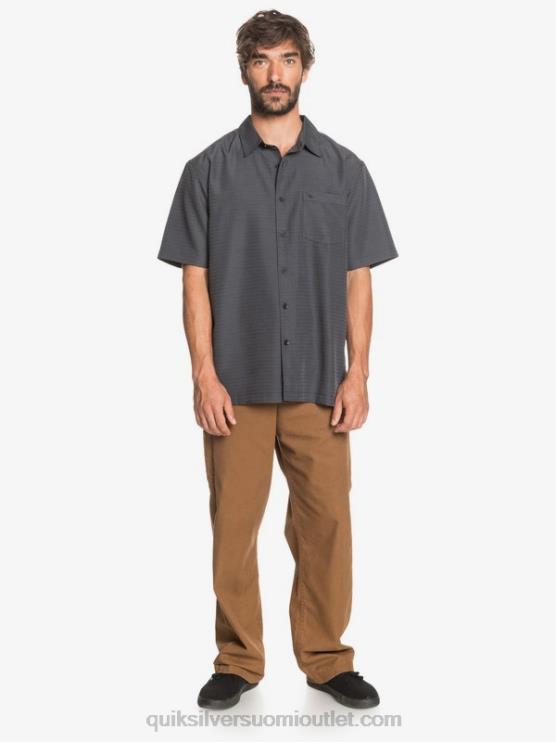 Quiksilver D6JJ1303 miehet musta centinella Waterman centinela premium ryppyjä ehkäisevä paita