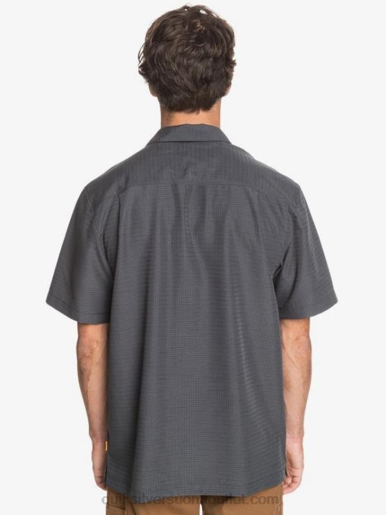 Quiksilver D6JJ1303 miehet musta centinella Waterman centinela premium ryppyjä ehkäisevä paita