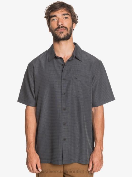 Quiksilver D6JJ1303 miehet musta centinella Waterman centinela premium ryppyjä ehkäisevä paita