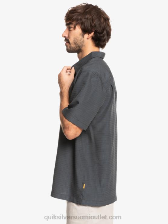 Quiksilver D6JJ1303 miehet musta centinella Waterman centinela premium ryppyjä ehkäisevä paita