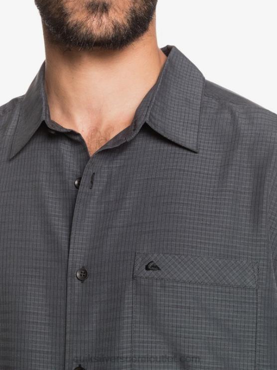 Quiksilver D6JJ1303 miehet musta centinella Waterman centinela premium ryppyjä ehkäisevä paita