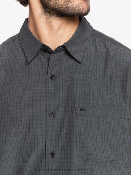 Quiksilver D6JJ1303 miehet musta centinella Waterman centinela premium ryppyjä ehkäisevä paita