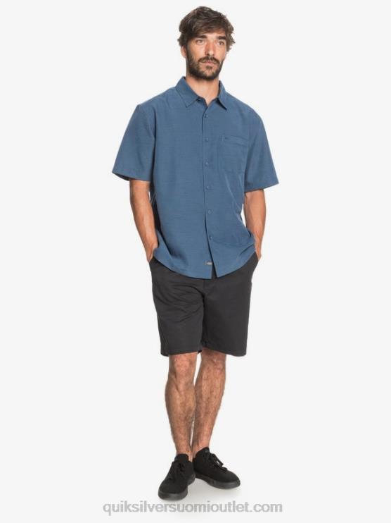 Quiksilver D6JJ1304 miehet keskiyön laivaston centinella Waterman centinela premium ryppyjä ehkäisevä paita