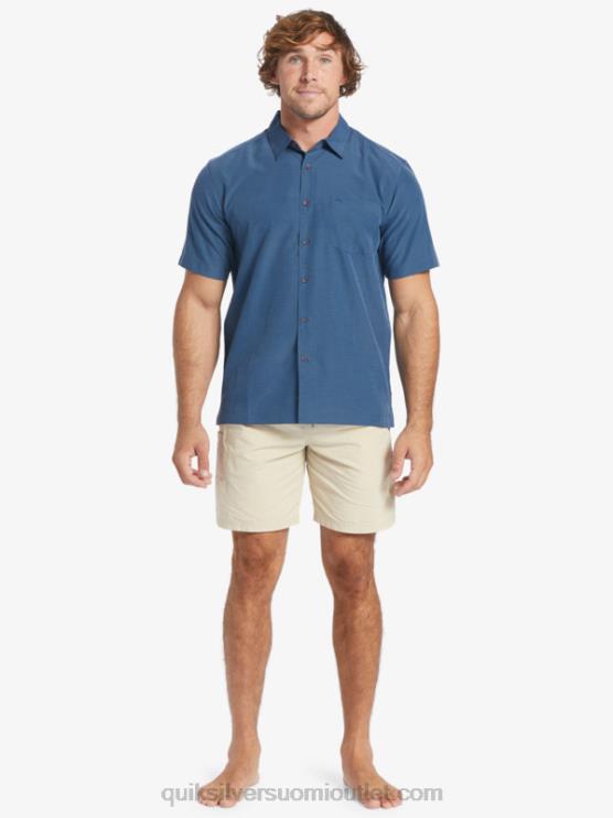 Quiksilver D6JJ1304 miehet keskiyön laivaston centinella Waterman centinela premium ryppyjä ehkäisevä paita