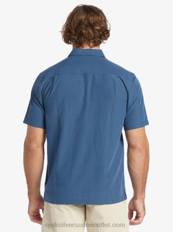 Quiksilver D6JJ1304 miehet keskiyön laivaston centinella Waterman centinela premium ryppyjä ehkäisevä paita