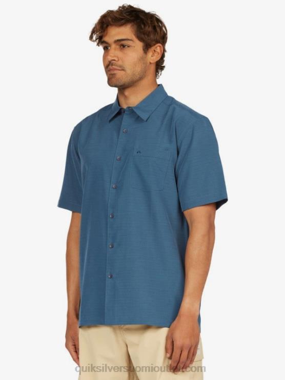 Quiksilver D6JJ1304 miehet keskiyön laivaston centinella Waterman centinela premium ryppyjä ehkäisevä paita