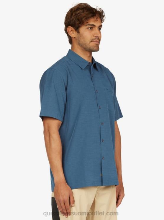 Quiksilver D6JJ1304 miehet keskiyön laivaston centinella Waterman centinela premium ryppyjä ehkäisevä paita