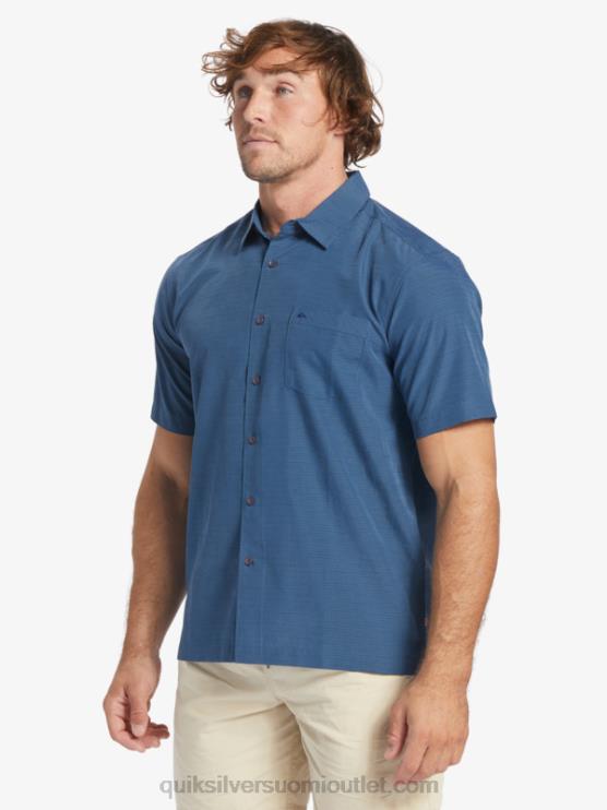 Quiksilver D6JJ1304 miehet keskiyön laivaston centinella Waterman centinela premium ryppyjä ehkäisevä paita