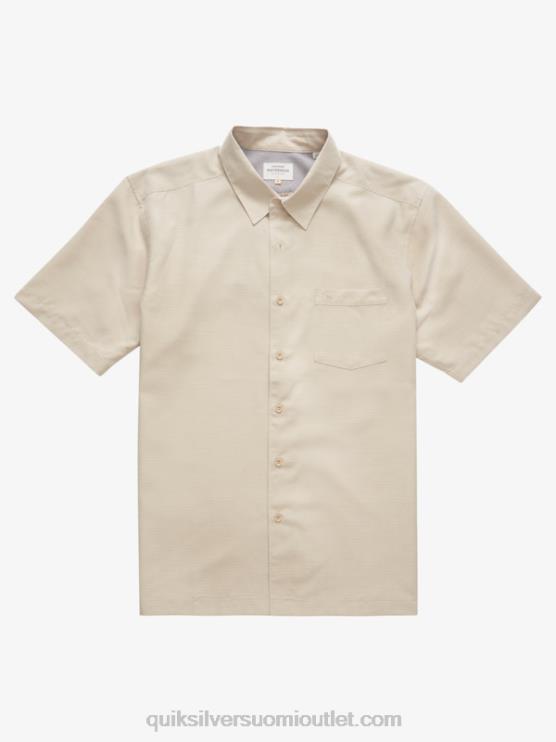 Quiksilver D6JJ1310 miehet ruskean riisin centinella Waterman centinela premium ryppyjä ehkäisevä paita