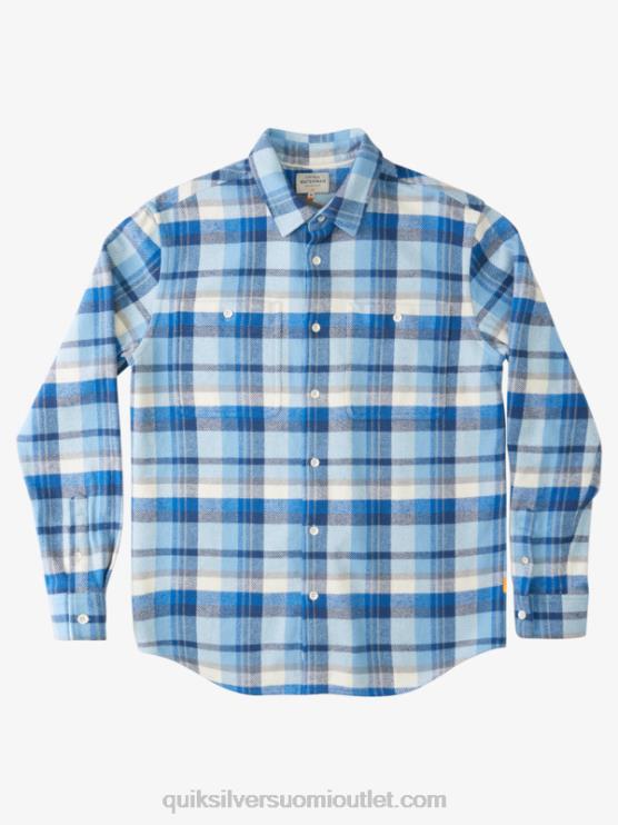 Quiksilver D6JJ1349 miehet hämärän siniset ukkosenlaskut waterman thunder setit flanellipitkähihainen paita
