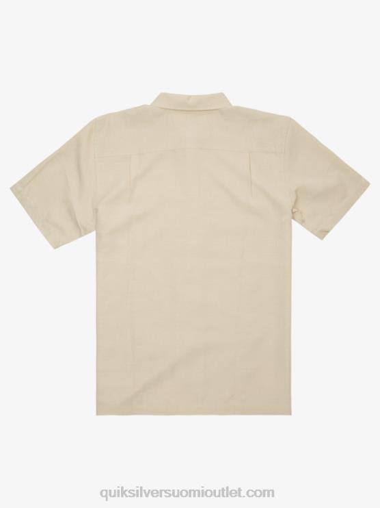 Quiksilver D6JJ1359 miehet ruskea riisi Waterman kelpies bay lyhythihainen paita
