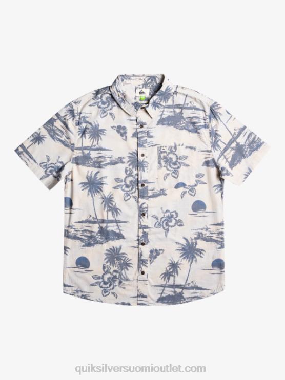 Quiksilver D6JJ1368 miehet koivuinen ilmavirta airflow puuvillainen lyhythihainen paita