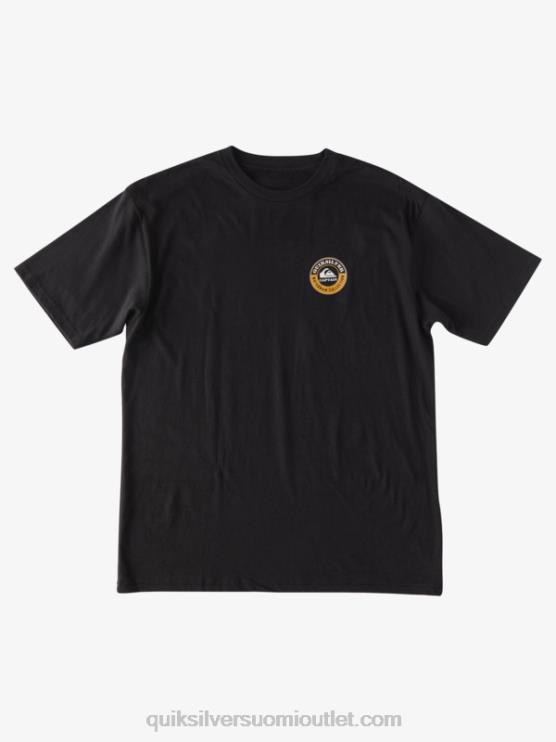 Quiksilver D6JJ1372 miehet musta w kapteenien matka t-paita