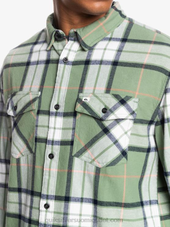 Quiksilver D6JJ1427 miehet loden frost linden stretch Linden joustava pitkähihainen flanellipaita