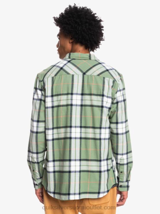 Quiksilver D6JJ1427 miehet loden frost linden stretch Linden joustava pitkähihainen flanellipaita