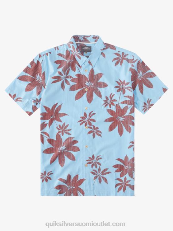 Quiksilver D6JJ1487 miehet hämäränsiniset kuumat yöt Waterman hot nights lyhythihainen paita
