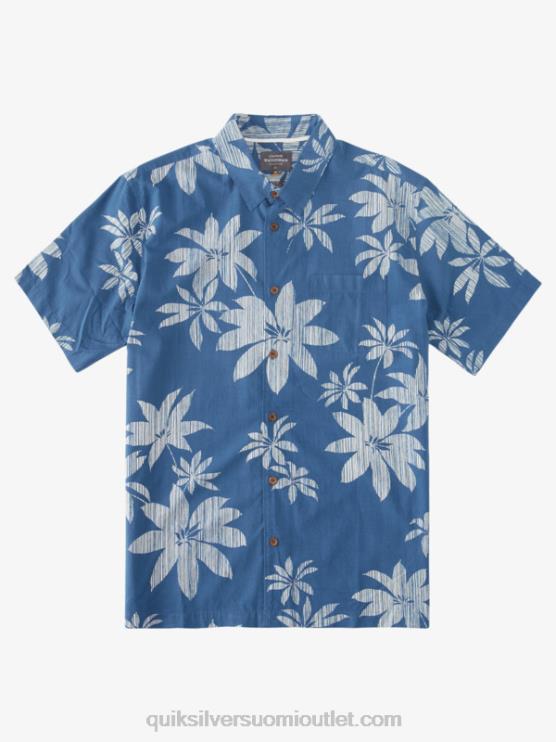 Quiksilver D6JJ1488 miehet lipun sininen kuumat yöt Waterman hot nights lyhythihainen paita