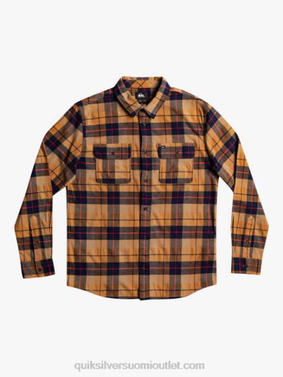 Quiksilver D6JJ1506 miehet ruskea sokeri kinsale kinsale joustava pitkähihainen paita
