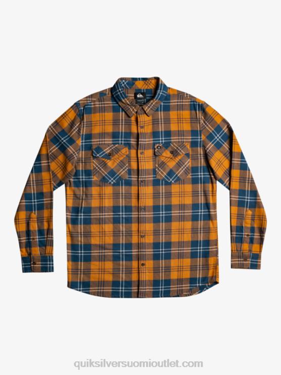 Quiksilver D6JJ1508 miehet ruskea sokeri harelaw harelaw joustava pitkähihainen paita