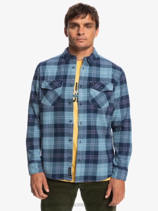Quiksilver D6JJ1509 miehet Provencial Blue Harelaw harelaw joustava pitkähihainen paita