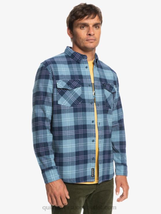 Quiksilver D6JJ1509 miehet Provencial Blue Harelaw harelaw joustava pitkähihainen paita