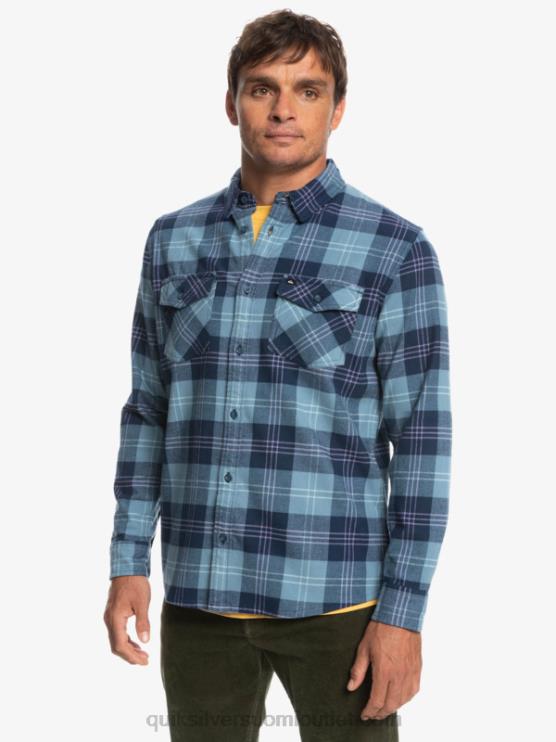 Quiksilver D6JJ1509 miehet Provencial Blue Harelaw harelaw joustava pitkähihainen paita