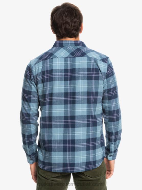 Quiksilver D6JJ1509 miehet Provencial Blue Harelaw harelaw joustava pitkähihainen paita