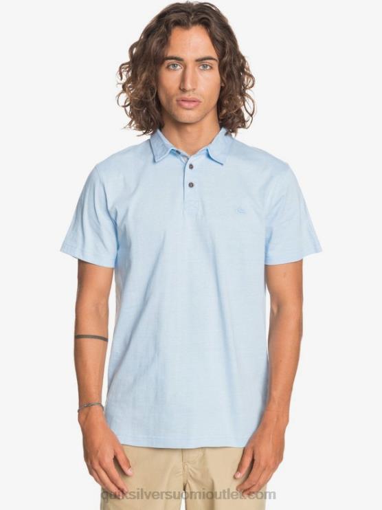 Quiksilver D6JJ1553 miehet ilmava sininen jokapäiväinen sun cruise lyhythihainen poolopaita