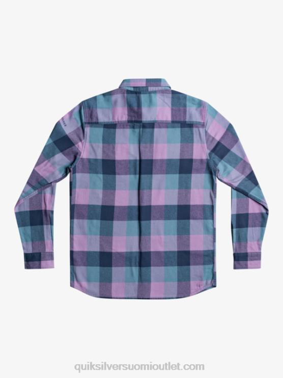 Quiksilver D6JJ1572 miehet insignia sininen emäperho Motherfly pitkähihainen flanellipaita