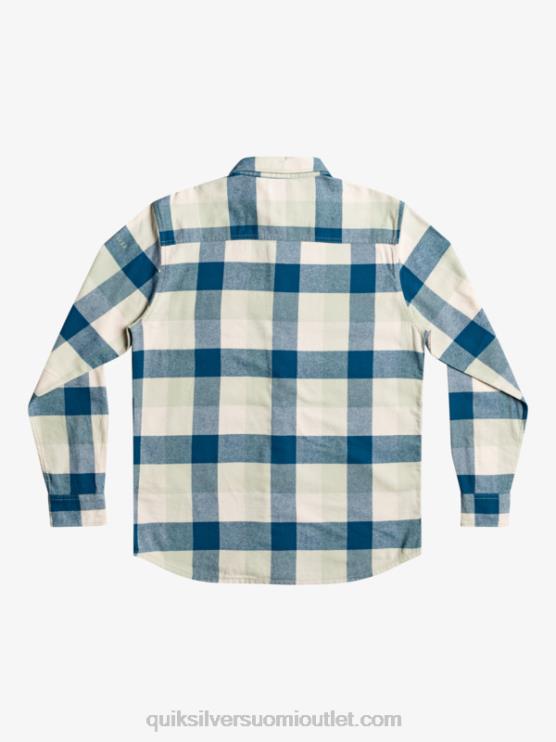 Quiksilver D6JJ1573 miehet aavikkosalvia emäkärpänen Motherfly pitkähihainen flanellipaita