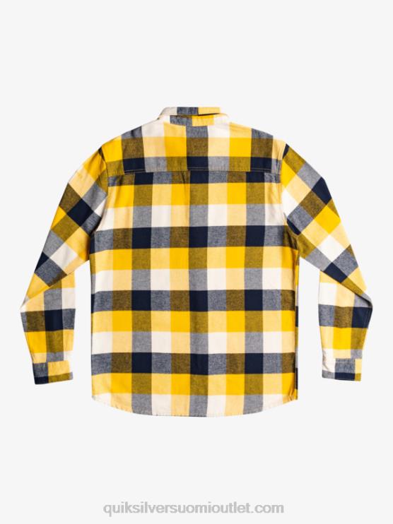 Quiksilver D6JJ1575 miehet koivu emäkärpäs 223 Motherfly pitkähihainen flanellipaita