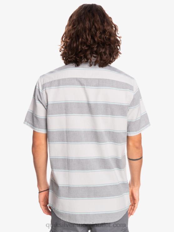 Quiksilver D6JJ1620 miehet harmaa violetti parasta aikaa prime time lyhythihainen paita