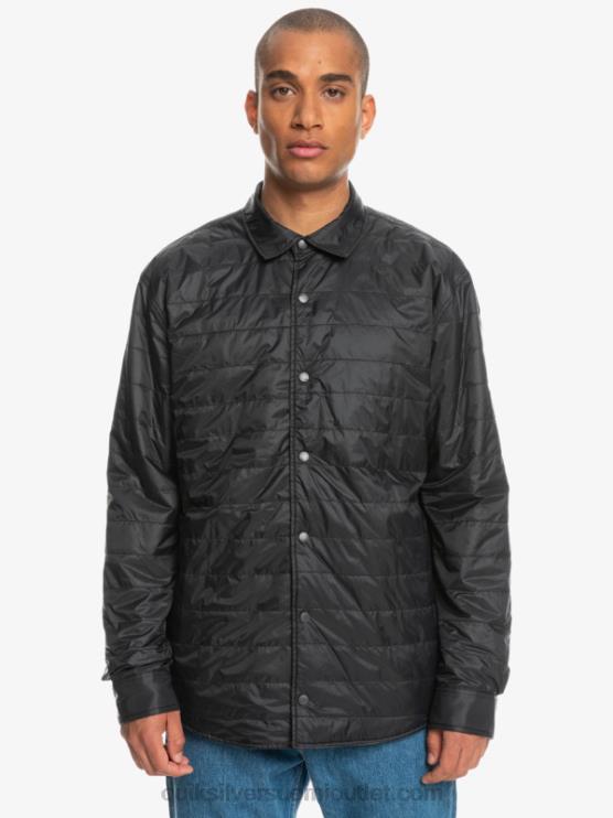 Quiksilver D6JJ1703 miehet haamuvapaa nousu vapaasti kiipeävä eristetty käännettävä flanellipaita