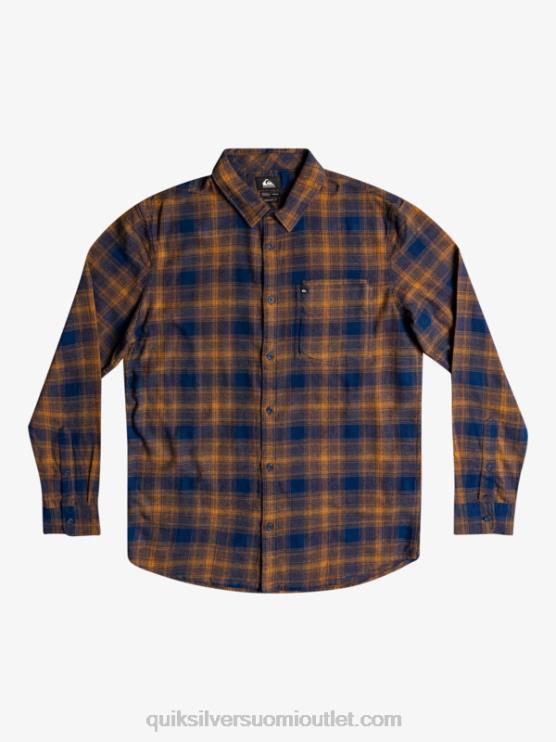 Quiksilver D6JJ1767 miehet insignia sininen ganaway Ganaway joustava pitkähihainen flanellipaita