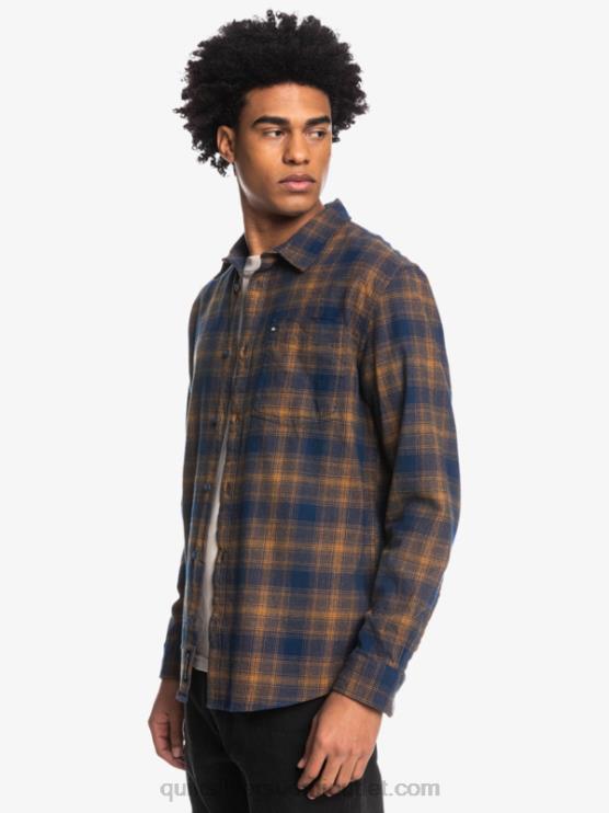 Quiksilver D6JJ1767 miehet insignia sininen ganaway Ganaway joustava pitkähihainen flanellipaita