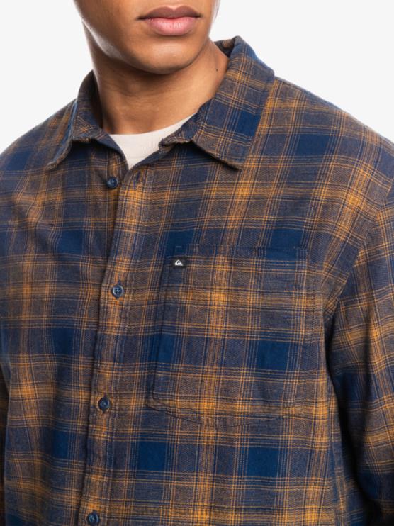 Quiksilver D6JJ1767 miehet insignia sininen ganaway Ganaway joustava pitkähihainen flanellipaita
