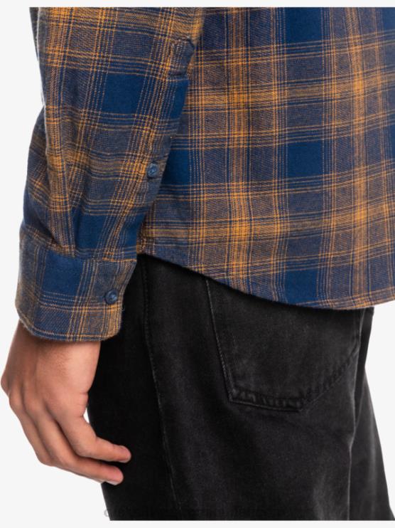 Quiksilver D6JJ1767 miehet insignia sininen ganaway Ganaway joustava pitkähihainen flanellipaita