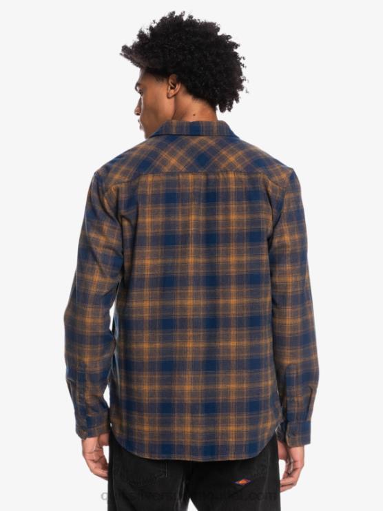 Quiksilver D6JJ1767 miehet insignia sininen ganaway Ganaway joustava pitkähihainen flanellipaita