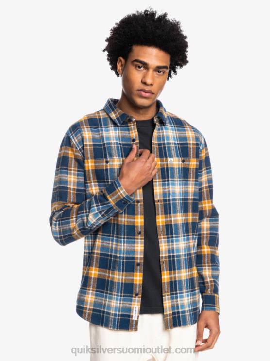 Quiksilver D6JJ1770 miehet insignia sininen intrepid intrepide explorer pitkähihainen flanellipaita