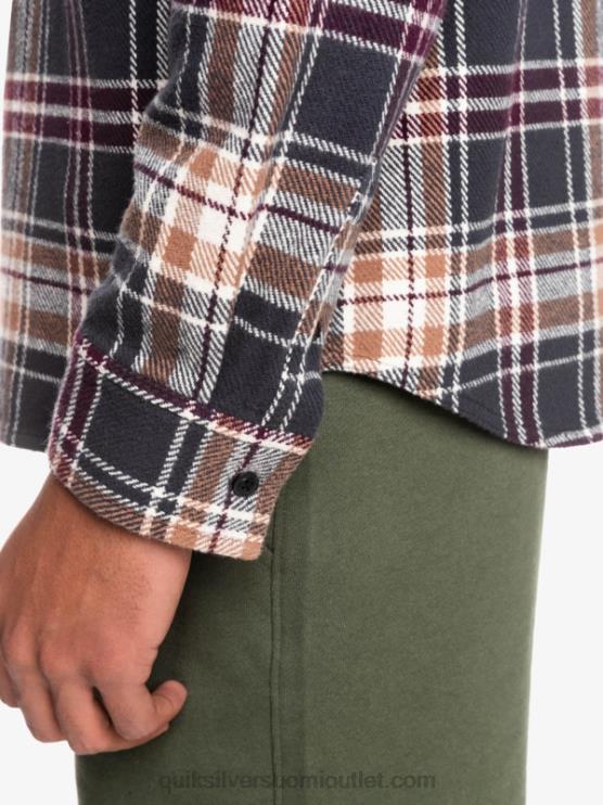 Quiksilver D6JJ1771 miehet haamu peloton intrepide explorer pitkähihainen flanellipaita
