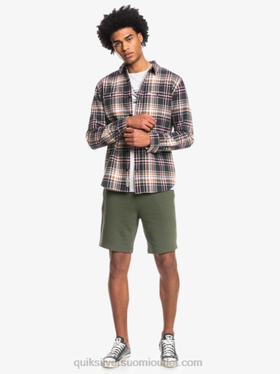 Quiksilver D6JJ1771 miehet haamu peloton intrepide explorer pitkähihainen flanellipaita