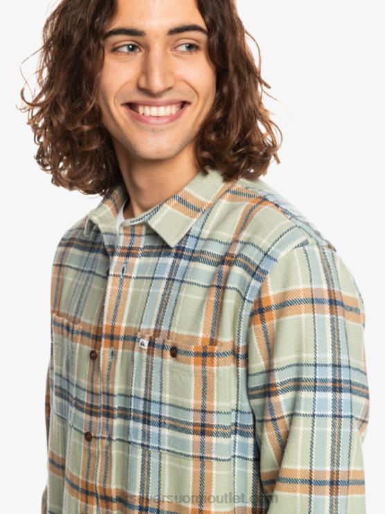 Quiksilver D6JJ1772 miehet aavikkosalvia peloton intrepide explorer pitkähihainen flanellipaita