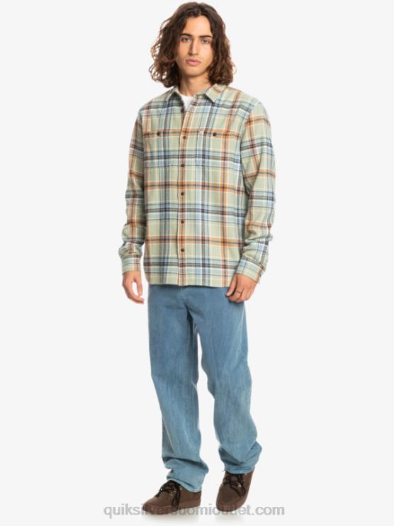 Quiksilver D6JJ1772 miehet aavikkosalvia peloton intrepide explorer pitkähihainen flanellipaita
