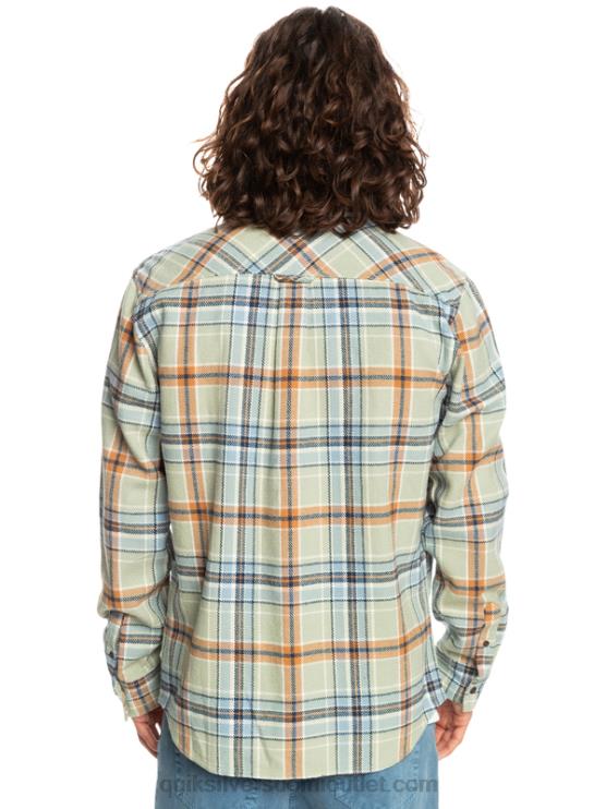 Quiksilver D6JJ1772 miehet aavikkosalvia peloton intrepide explorer pitkähihainen flanellipaita