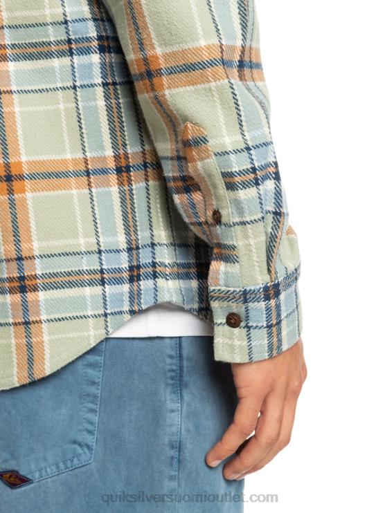 Quiksilver D6JJ1772 miehet aavikkosalvia peloton intrepide explorer pitkähihainen flanellipaita
