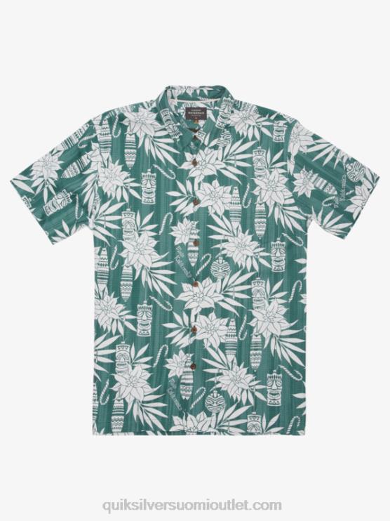 Quiksilver D6JJ1797 miehet savumänty loma-aikaa vesimies loma-ajan lyhythihainen paita