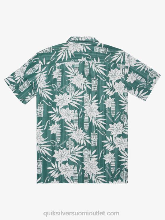 Quiksilver D6JJ1797 miehet savumänty loma-aikaa vesimies loma-ajan lyhythihainen paita